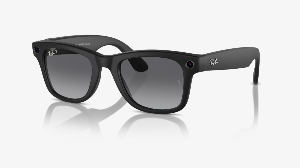 RAY-BAN Meta Wayfarer (Gen 1), 0RW4006 , Graphite Polarised Black, 50